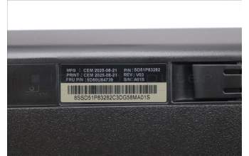 Lenovo 5D50U84739 AI Keyboard External,USB,Serbian Cyrilic,Black