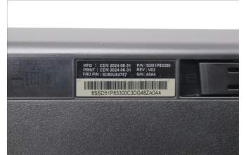 Lenovo 5D50U84757 AI Keyboard External,USB,Czech/Slovakian,Black