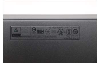 Lenovo 5D50U84768 AI Keyboard External, USB, Ukraine, Black