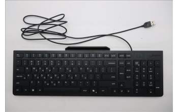 Lenovo 5D50U84783 AI Keyboard External, USB, Greek/US English, Black
