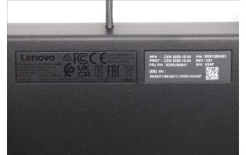 Lenovo 5D50U84841 Keyboard External, USB, Portuguese, Luna Grey