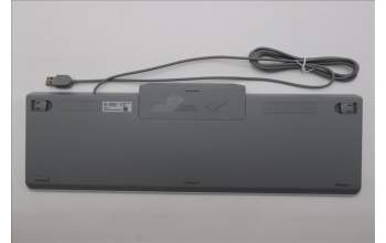 Lenovo 5D50U84889 Keyboard External, USB, Portuguese, Cloud Grey