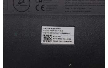 Lenovo 5D51J61963 Keyboard External,USB,Belgian,Black