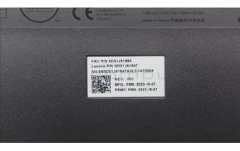 Lenovo 5D51J61965 Keyboard External,USB,Nordic,Black