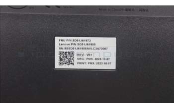 Lenovo 5D51J61973 Keyboard External,USB,Italian,Black