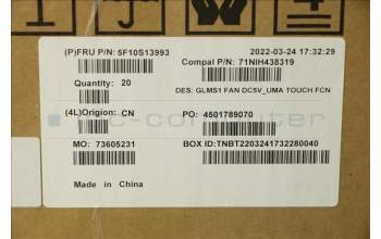 Lenovo 5F10S13993 System FAN 82QK UMA