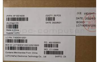 Lenovo 5F10S14030 FAN System FAN L 82UF AVC