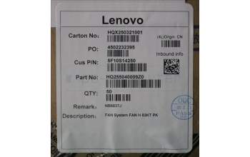 Lenovo 5F10S14250 System FAN 83KT