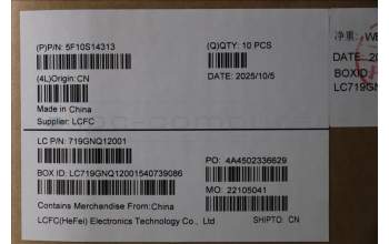 Lenovo 5F10S14313 FAN 83LU FCN