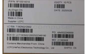 Lenovo 5F10S14314 FAN 83LU AVC