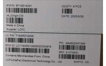 Lenovo 5F10S14331 FAN 21U0