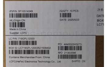 Lenovo 5F10S14349 FAN 83M0 THM AVC PRC