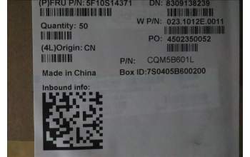 Lenovo 5F10S14371 System FAN 21US FCN