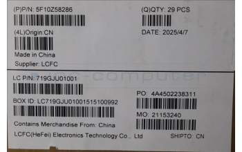 Lenovo 5F10Z58286 FAN FRU Fan FAN DC5V DELTA