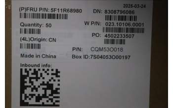 Lenovo 5F11R68980 FAN_13W_G3_80x80x5.8