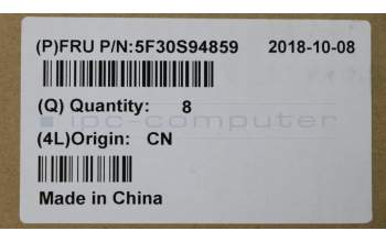 Lenovo 5F30S94859 FINGER_PRT FINGER_PRT C 81J7 w/FFC PG