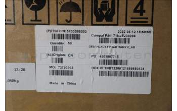 Lenovo 5F30S95003 FP BD C 21DM w/FFC&BTN AB