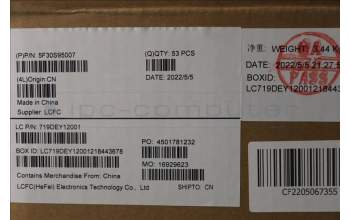 Lenovo 5F30S95007 FP BD L82TF