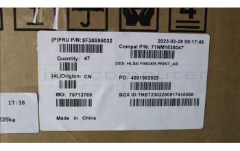 Lenovo 5F30S95032 FP C 82XD AB