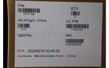 Lenovo 5F30T71926 FP BD L 83GU FP w/BRK Black