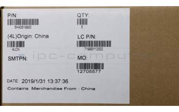 Lenovo 5H40S19900 HEATSINK Thermal module L 81MU DIS