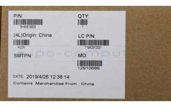 Lenovo 5H40S19929 HEATSINK Heatsink L 81SX DIS