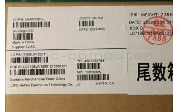 Lenovo 5H40S20288 Heatsink L 81LH UMA WEIHONG