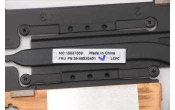Lenovo 5H40S20401 Heatsink L 82M8 AVC