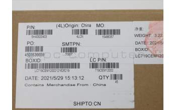 Lenovo 5H40S20403 Thermal module L82N3 WH