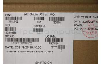 Lenovo 5H40S20439 HEATSINK Heatsink L 21B1 WEIHONG