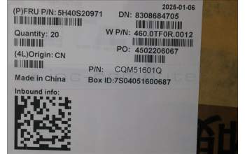 Lenovo 5H40S20971 Heatsink W 21KH KIPO