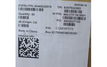 Lenovo 5H40S20976 Heatsink W 21KK HY