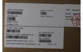 Lenovo 5H40S20988 HEATSINK L83D4 RTX4050 WEIHONG