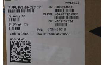 Lenovo 5H40S21021 Heatsink W 21KG P28H45 HY Plus