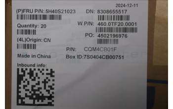 Lenovo 5H40S21023 Heatsink W 21KH P28H45 HY Plus