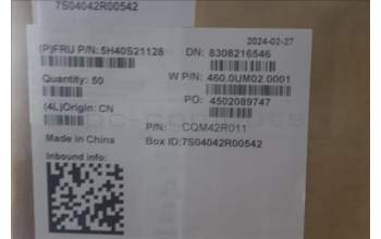 Lenovo 5H40S21128 HEATSINK Heatsink W 21MS HY H28