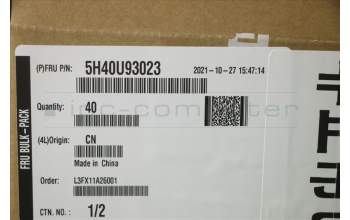 Lenovo 5H40U93023 HEATSINK Heatsink Tiny7 PCH HS Fox