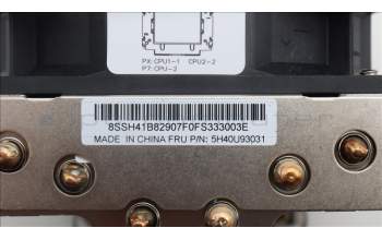 Lenovo 5H40U93031 HEATSINK CPU Heatsink Active [350W]