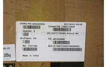 Lenovo 5H40U93034 A360 ITL 35W UMA TM