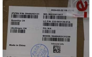 Lenovo 5H40U93131 FRU UMA FAN