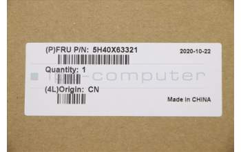 Lenovo 5H40X63321 HEATSINK SSD heatsink for T750