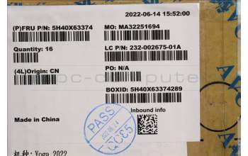 Lenovo 5H40X63374 A UMA TM for yoga2022