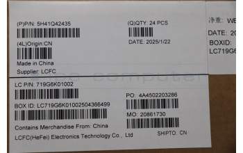 Lenovo 5H41Q42435 CPU heatsink,w/o fan,AVC