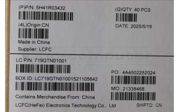 Lenovo 5H41R03432 Thermal Module ME472, UMA