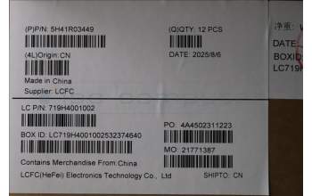 Lenovo 5H41R03449 FRU MTM60_SWG_THM_ASSY AVC