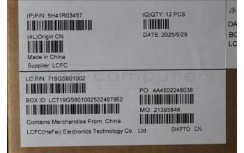 Lenovo 5H41R03457 Thermal Module MTS41, UMA