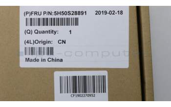Lenovo 5H50S28891 HINGE Hinge C 81N5 R/L_BLACK
