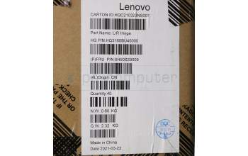 Lenovo 5H50S29009 HINGE Hinge H 82L5 L+R_UMA