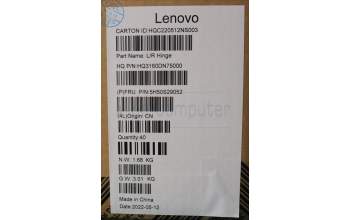 Lenovo 5H50S29052 HINGE Hinge H 21CY L+R_bent