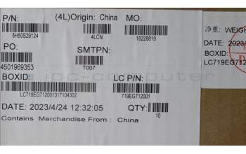 Lenovo 5H50S29124 HINGE Hinge L82YQ Sound bar w/Cable